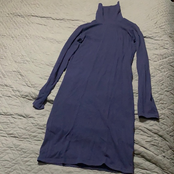 American Apparel Dresses & Skirts - Worn American Apparel navy turtleneck dress